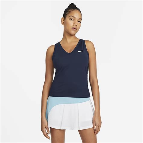 Blau Tennis Oberteile und T